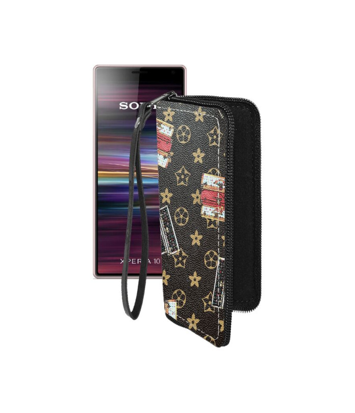 Чохол-гаманець з екошкіри для телефону Sony Xperia 10