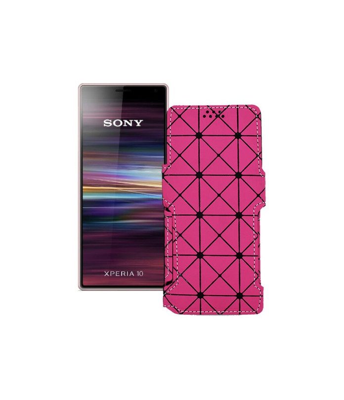 Чохол-книжка з екошкіри для телефону Sony Xperia 10