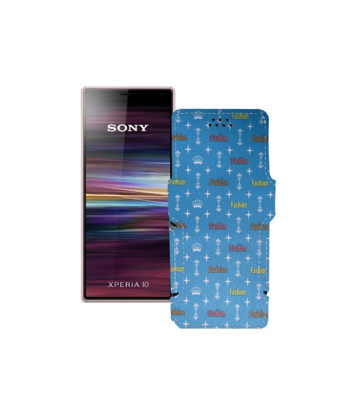Чохол-книжка з екошкіри для телефону Sony Xperia 10