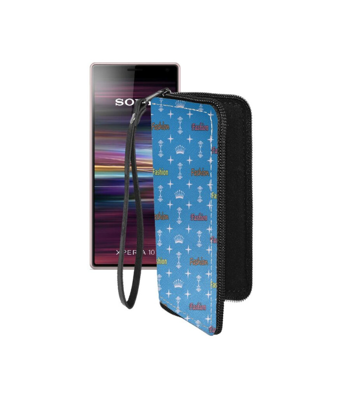 Чохол-гаманець з екошкіри для телефону Sony Xperia 10