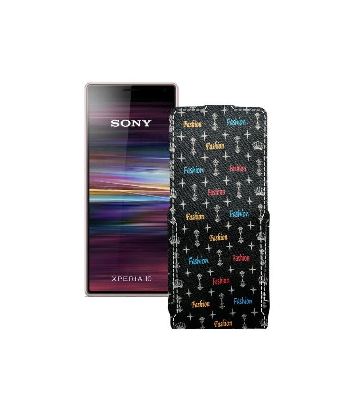 Чохол-флип з екошкіри для телефону Sony Xperia 10