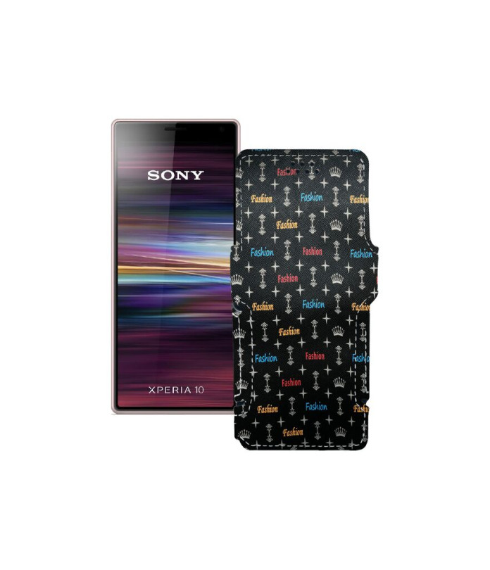 Чохол-книжка з екошкіри для телефону Sony Xperia 10