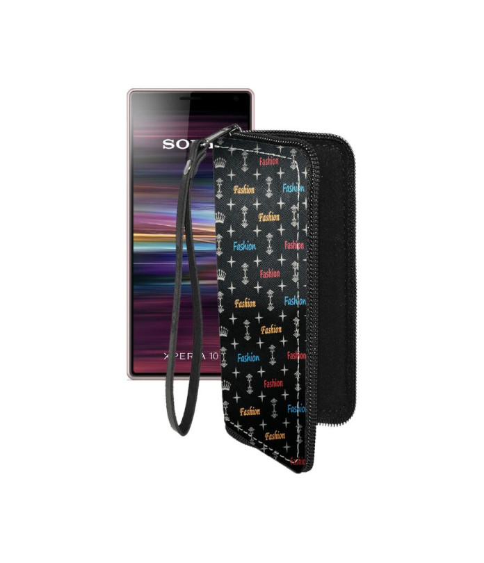 Чохол-гаманець з екошкіри для телефону Sony Xperia 10