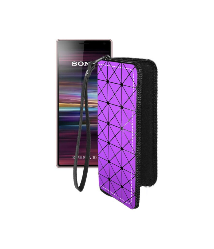Чохол-гаманець з екошкіри для телефону Sony Xperia 10