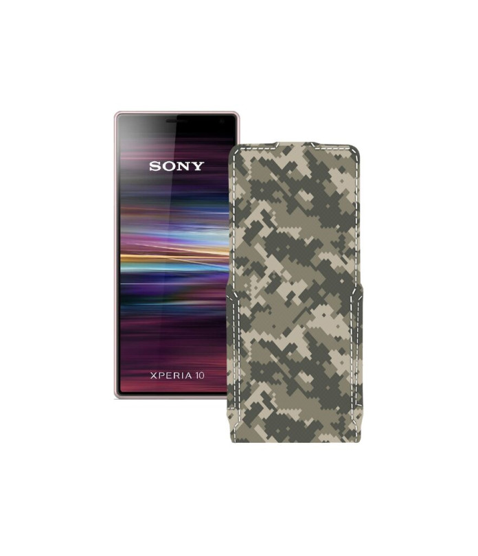 Чохол-флип з екошкіри для телефону Sony Xperia 10