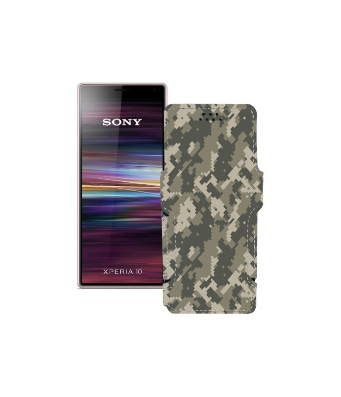 Чохол-книжка з екошкіри для телефону Sony Xperia 10
