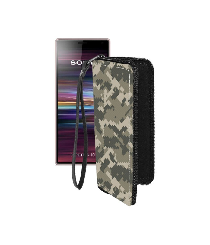 Чохол-гаманець з екошкіри для телефону Sony Xperia 10