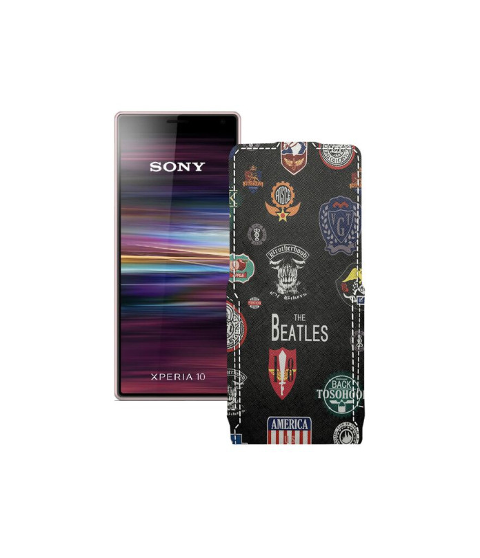 Чохол-флип з екошкіри для телефону Sony Xperia 10