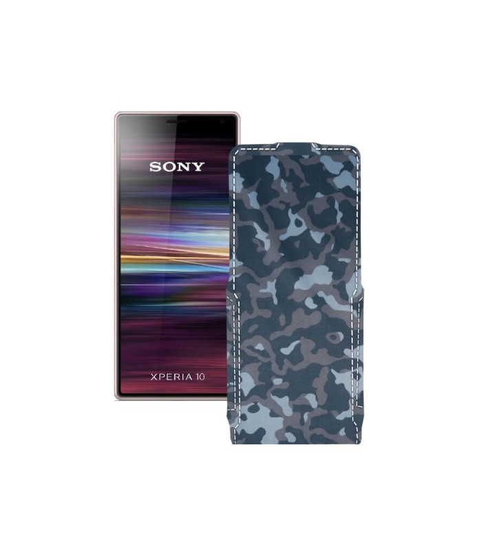 Чохол-флип з екошкіри для телефону Sony Xperia 10