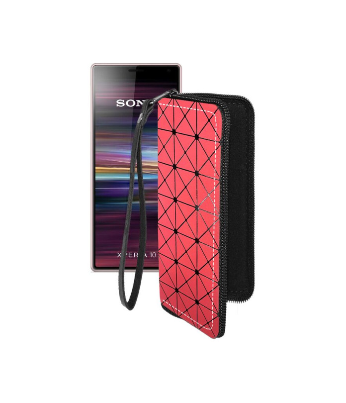 Чохол-гаманець з екошкіри для телефону Sony Xperia 10
