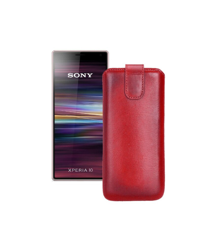 Витяжка зі шкіри для телефону Sony Xperia 10