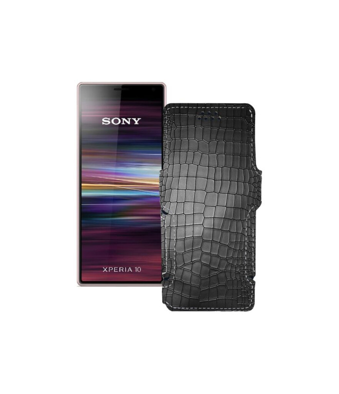 Чохол-книжка з екошкіри для телефону Sony Xperia 10