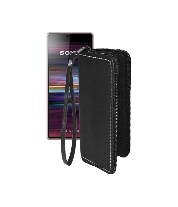 Чохол-гаманець з екошкіри для телефону Sony Xperia 10