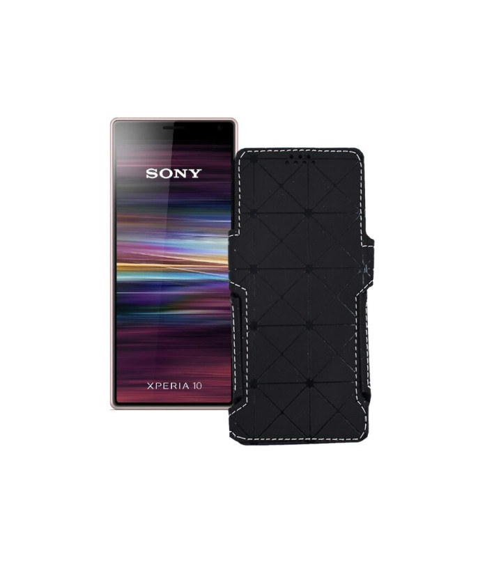 Чохол-книжка з екошкіри для телефону Sony Xperia 10