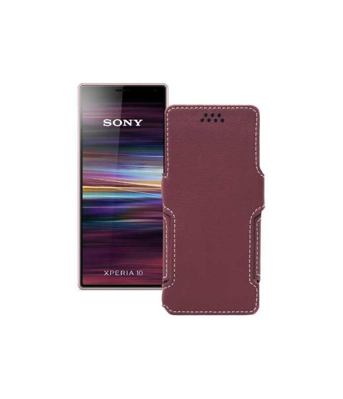 Чохол-книжка з екошкіри для телефону Sony Xperia 10
