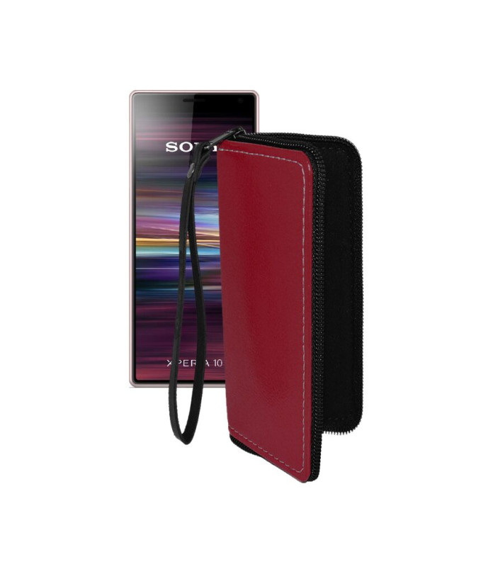 Чохол-гаманець з екошкіри для телефону Sony Xperia 10