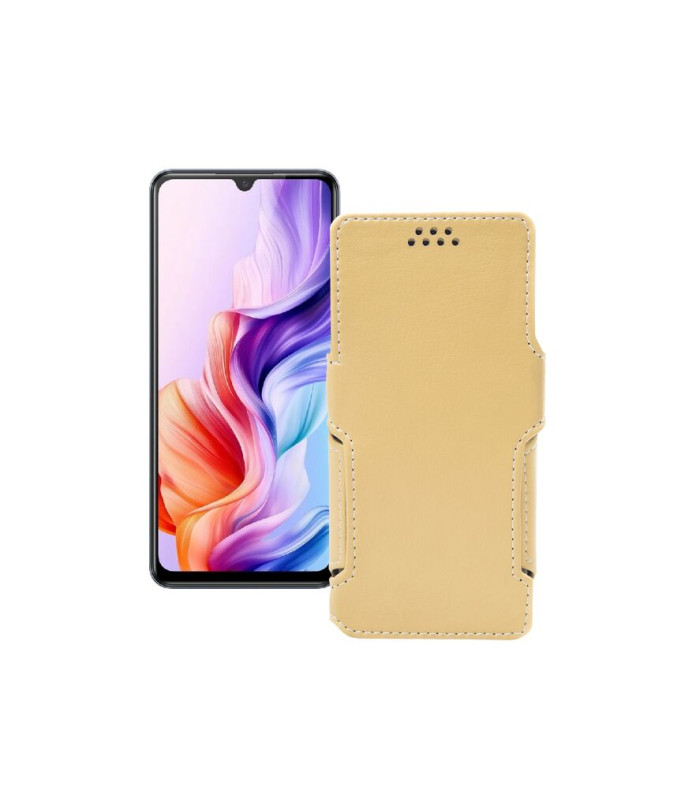 Чохол-книжка з екошкіри для телефону ZTE Blade V70 Max