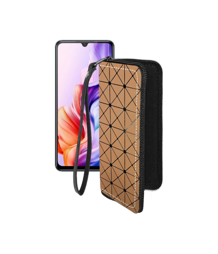 Чохол-гаманець з екошкіри для телефону ZTE Blade V70 Max