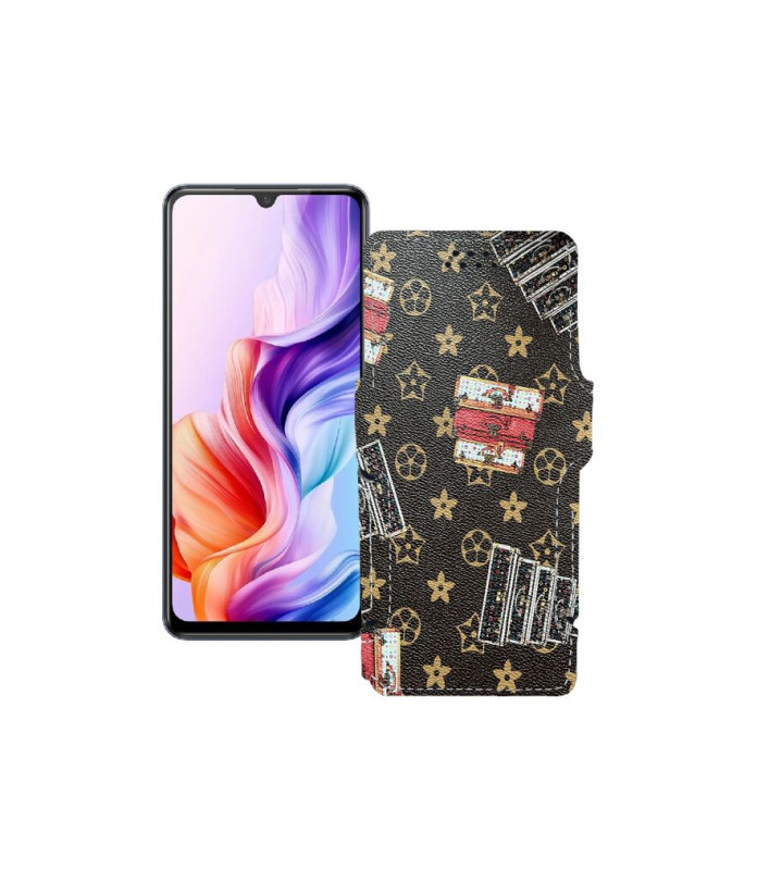 Чохол-книжка з екошкіри для телефону ZTE Blade V70 Max