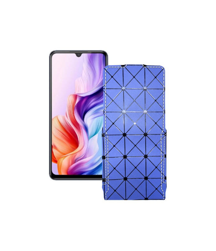 Чохол-флип з екошкіри для телефону ZTE Blade V70 Max