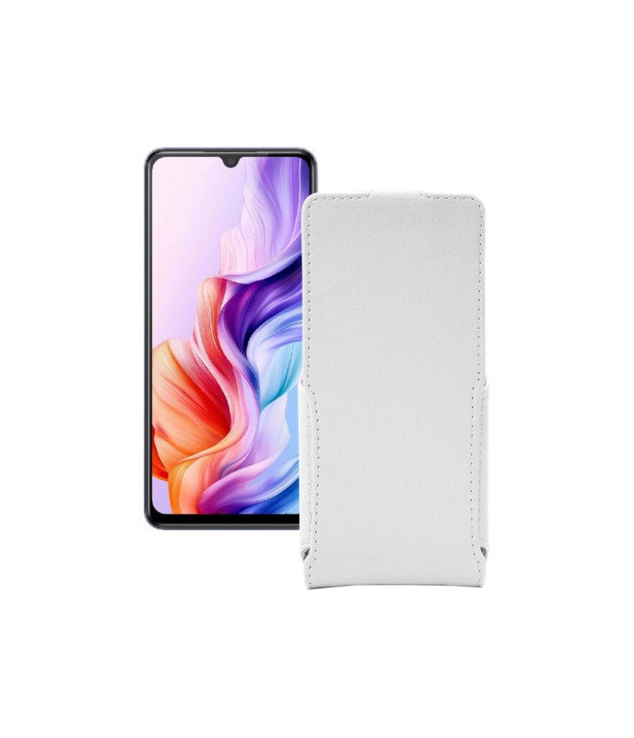 Чохол-флип з екошкіри для телефону ZTE Blade V70 Max