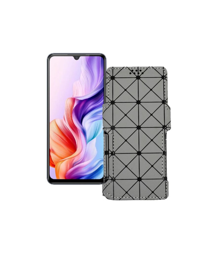 Чохол-книжка з екошкіри для телефону ZTE Blade V70 Max