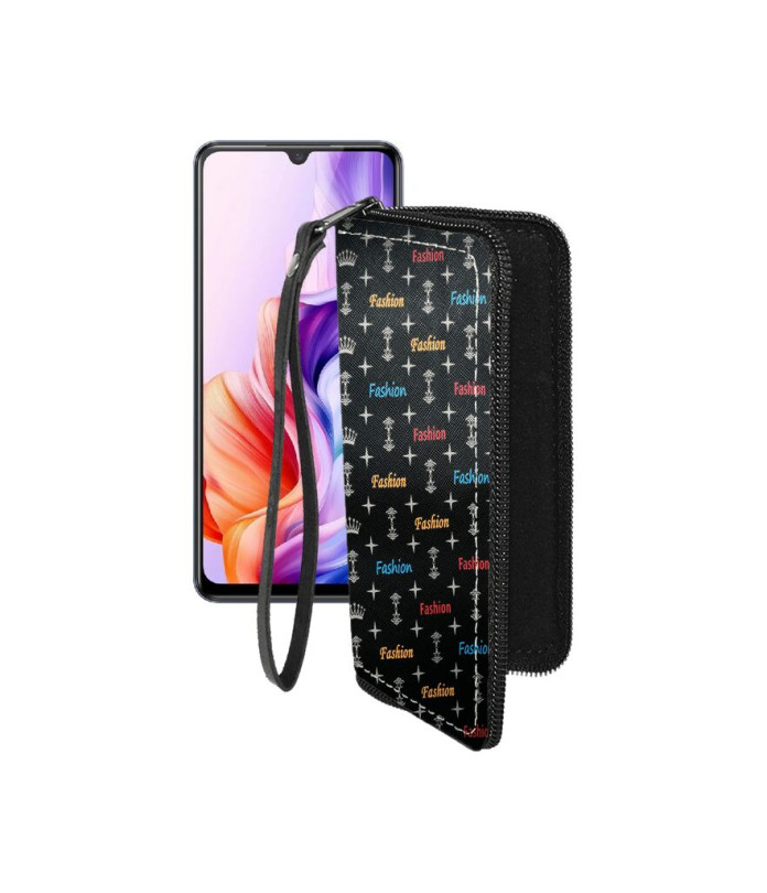 Чохол-гаманець з екошкіри для телефону ZTE Blade V70 Max