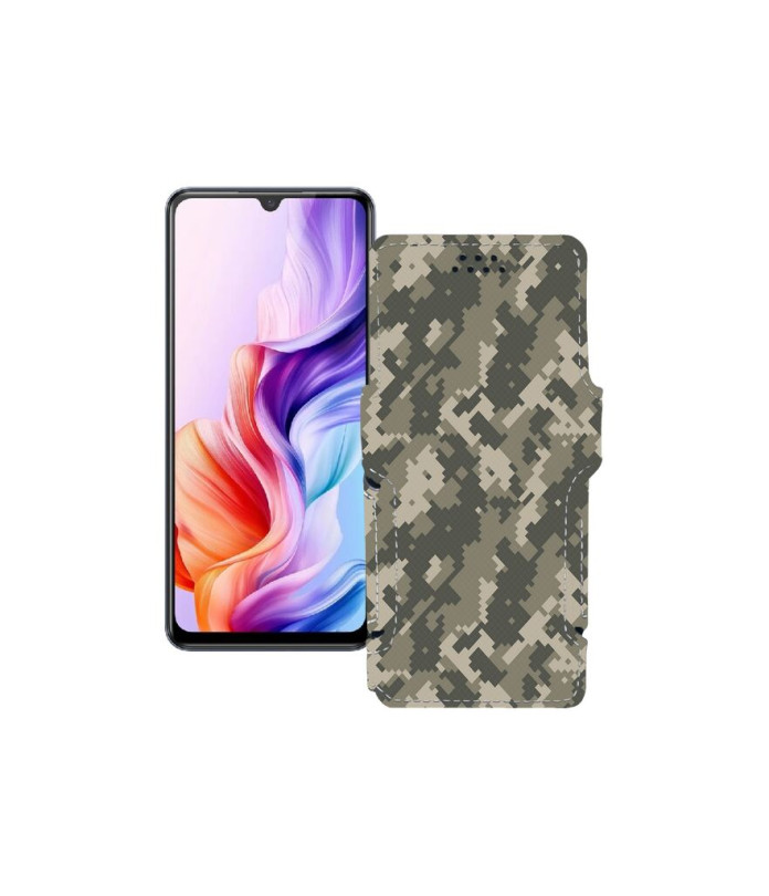 Чохол-книжка з екошкіри для телефону ZTE Blade V70 Max