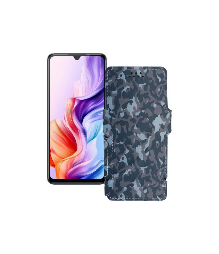 Чохол-книжка з екошкіри для телефону ZTE Blade V70 Max