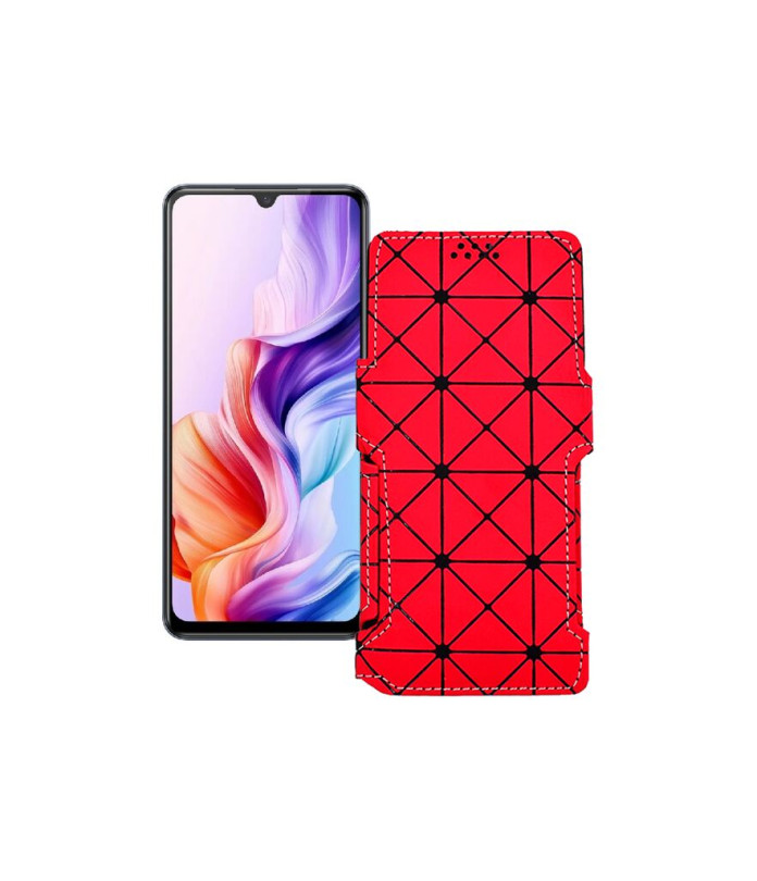 Чохол-книжка з екошкіри для телефону ZTE Blade V70 Max