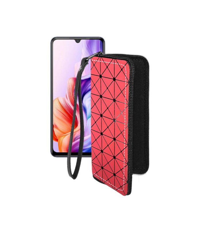 Чохол-гаманець з екошкіри для телефону ZTE Blade V70 Max