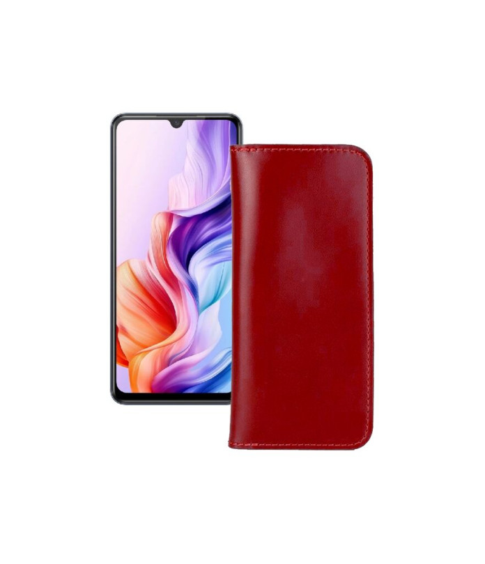 Портмоне з шкіри для телефону ZTE Blade V70 Max