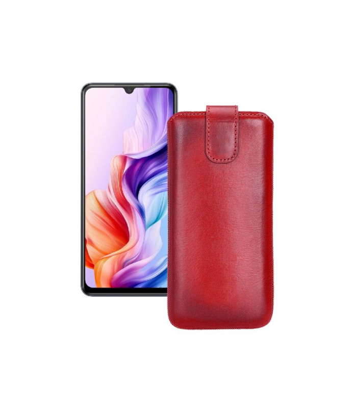 Витяжка зі шкіри для телефону ZTE Blade V70 Max