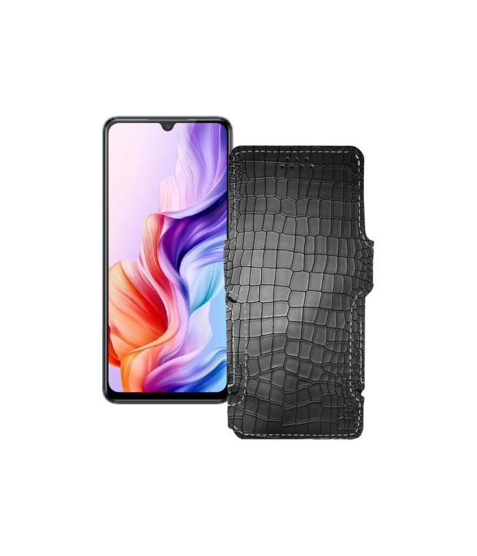 Чохол-книжка з екошкіри для телефону ZTE Blade V70 Max