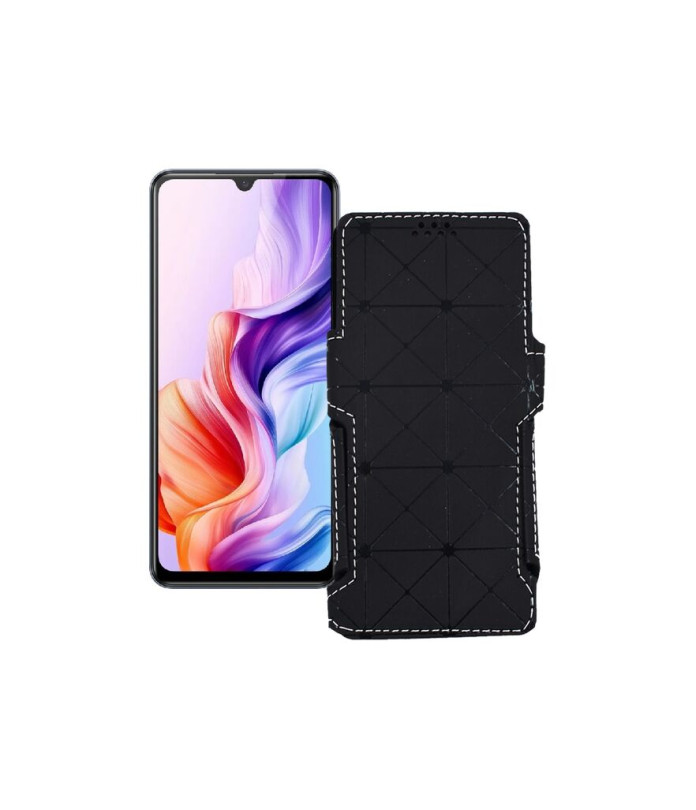 Чохол-книжка з екошкіри для телефону ZTE Blade V70 Max