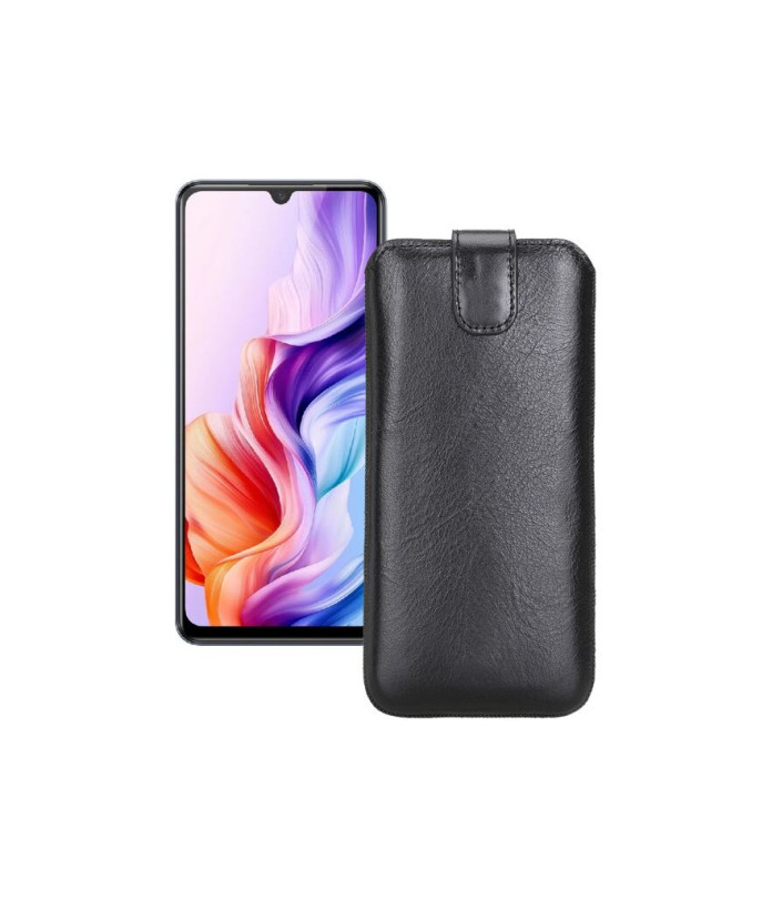 Витяжка з екошкіри для телефону ZTE Blade V70 Max