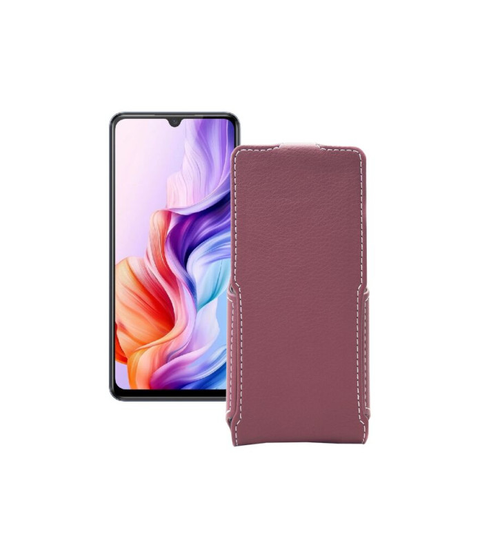 Чохол-флип з екошкіри для телефону ZTE Blade V70 Max