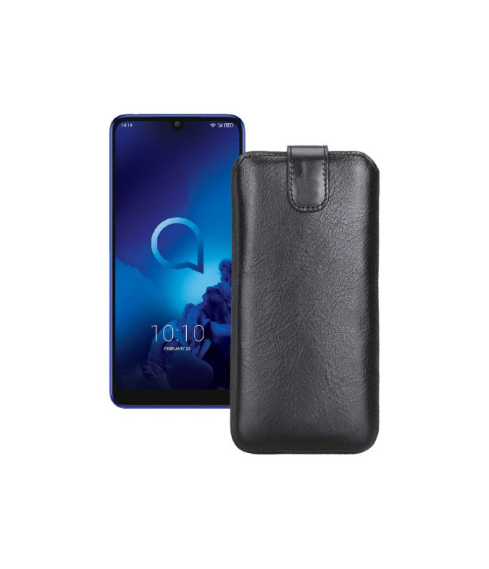 Витяжка з екошкіри для телефону Alcatel 3 (5053D)