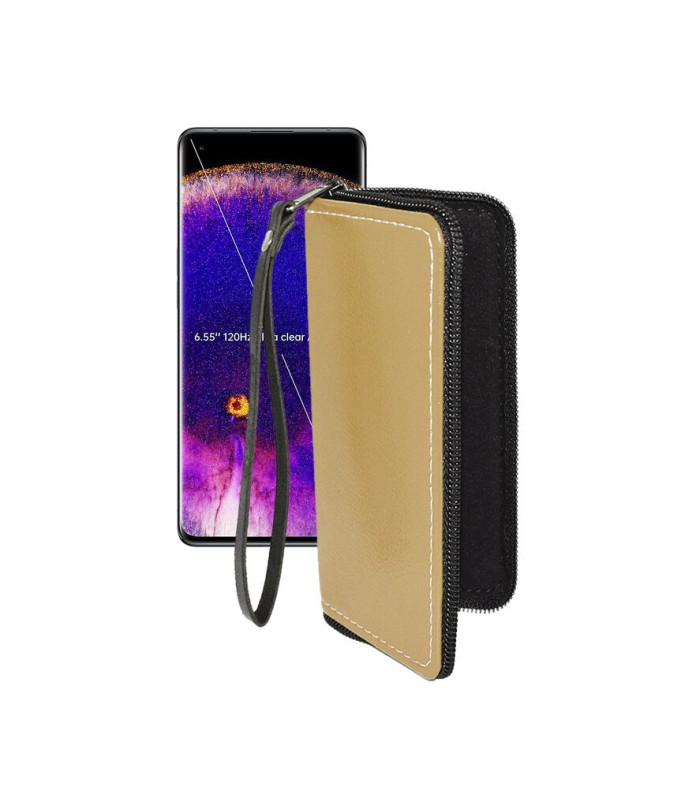 Чохол-гаманець з екошкіри для телефону OPPO Find X5