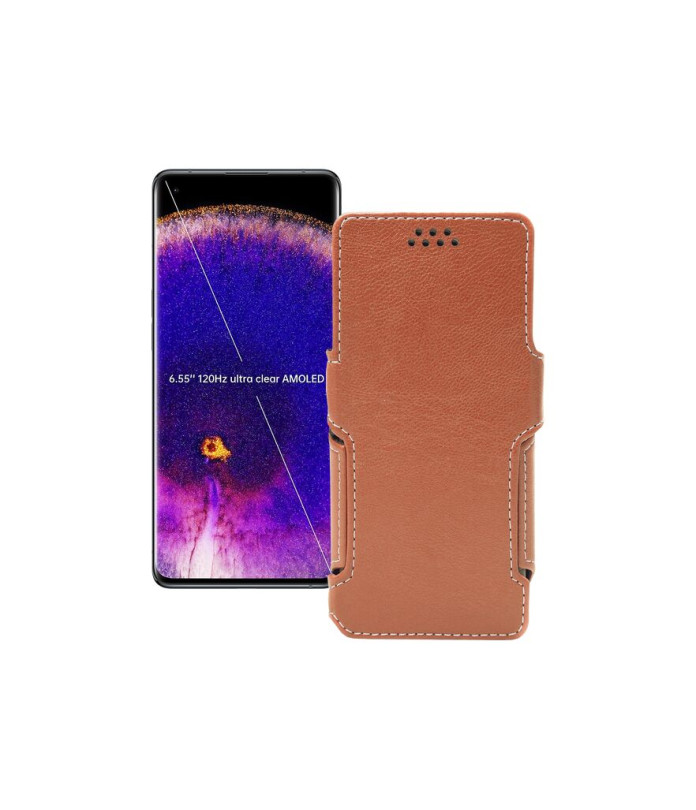 Чохол-книжка з екошкіри для телефону OPPO Find X5