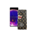 Чохол-флип з екошкіри для телефону OPPO Find X5