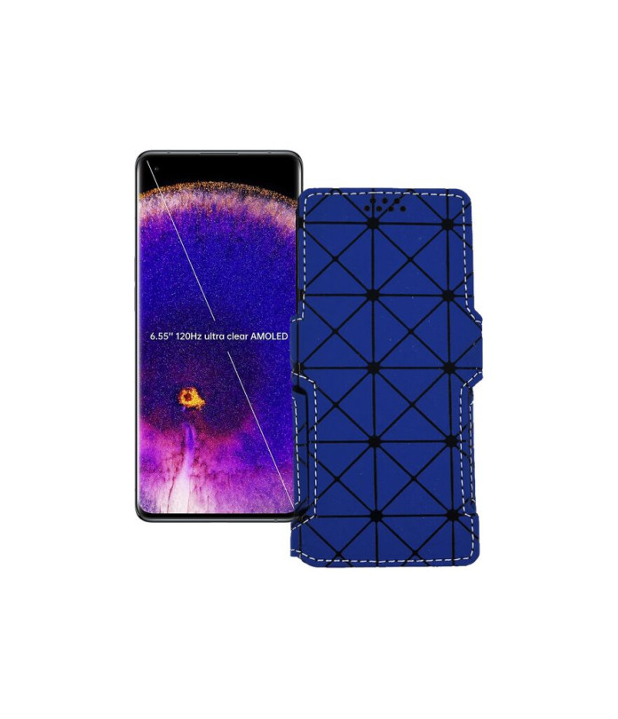 Чохол-книжка з екошкіри для телефону OPPO Find X5