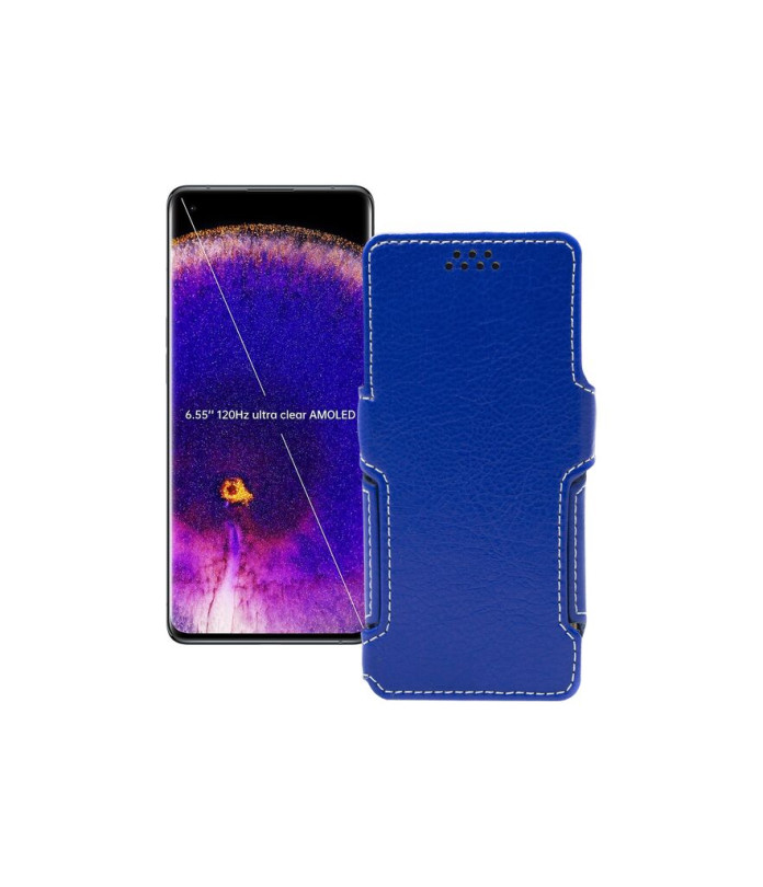 Чохол-книжка з екошкіри для телефону OPPO Find X5