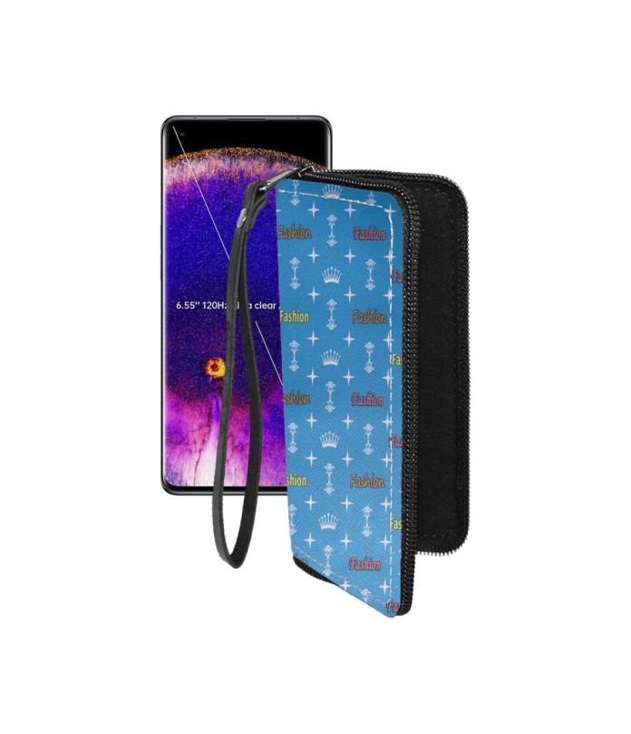 Чохол-гаманець з екошкіри для телефону OPPO Find X5