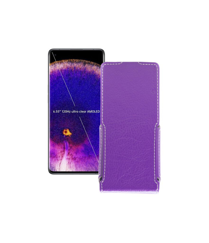 Чохол-флип з екошкіри для телефону OPPO Find X5