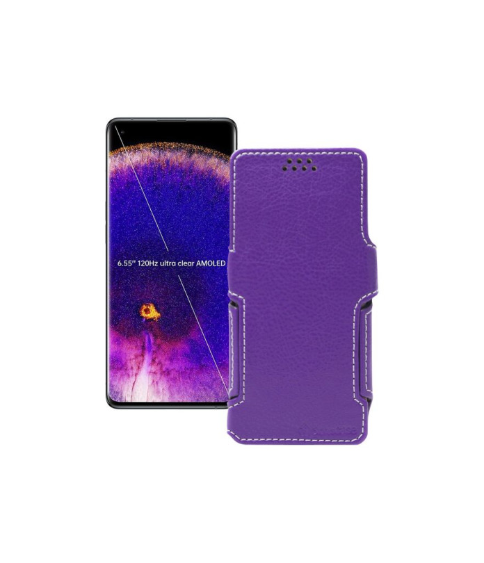 Чохол-книжка з екошкіри для телефону OPPO Find X5