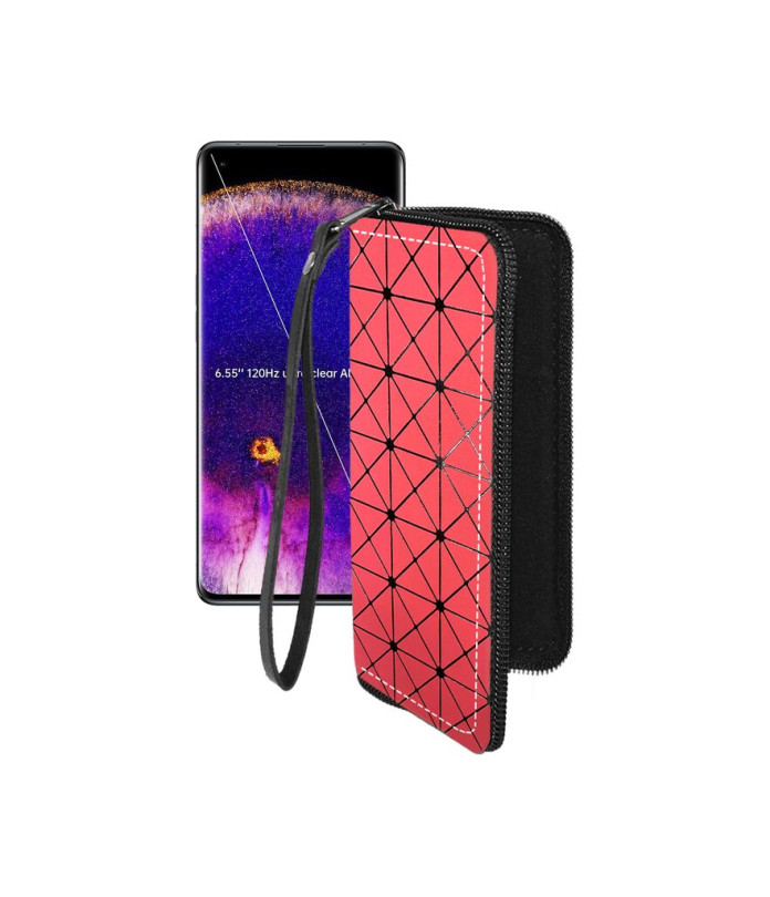 Чохол-гаманець з екошкіри для телефону OPPO Find X5