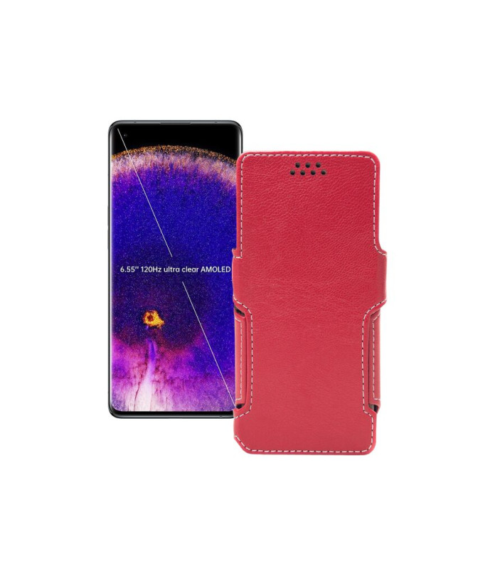 Чохол-книжка з екошкіри для телефону OPPO Find X5