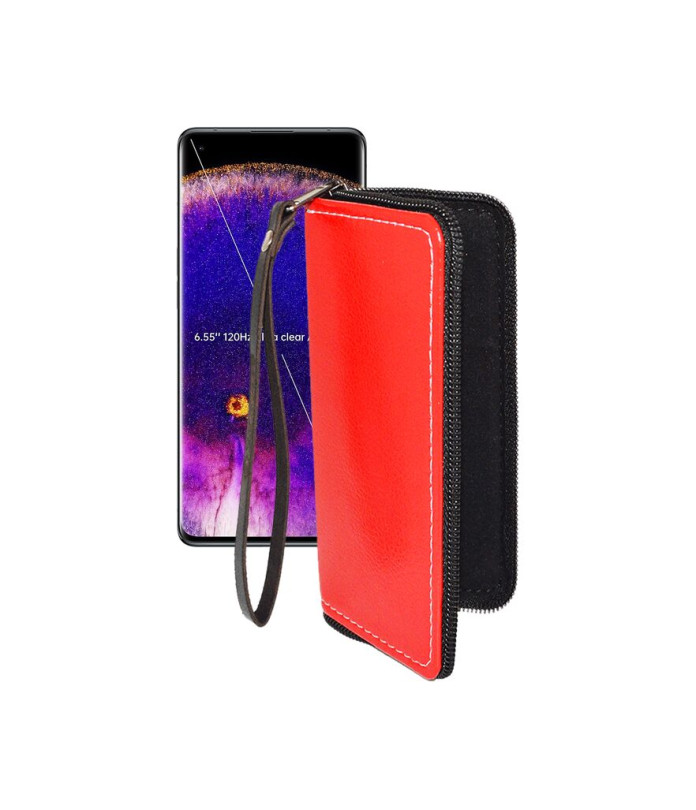 Чохол-гаманець з екошкіри для телефону OPPO Find X5