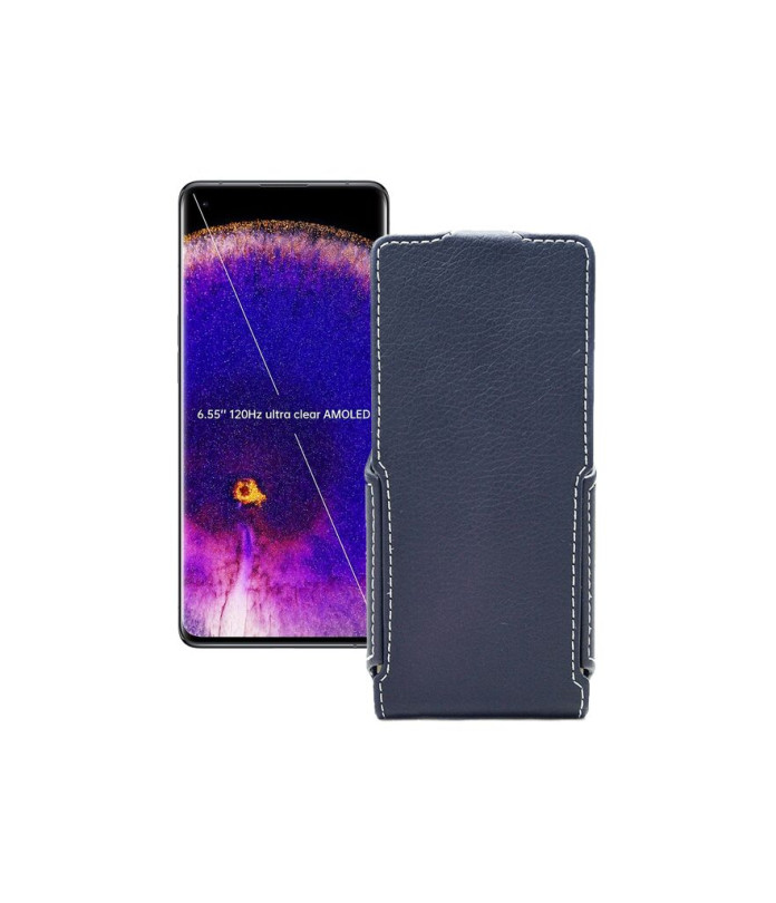 Чохол-флип з екошкіри для телефону OPPO Find X5